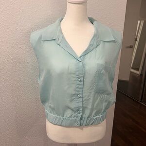 Light Blue Women's Top